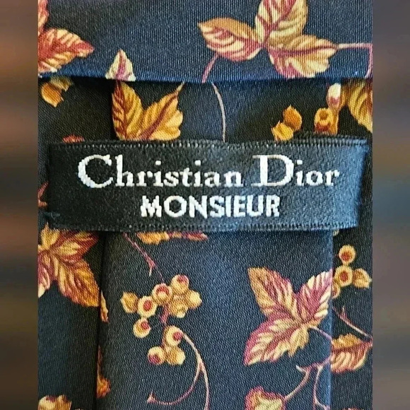 Lot of 12 Designer Ties: Dior, Gucci, Burberry, Celine, J. Crew - Picture 10 of 13